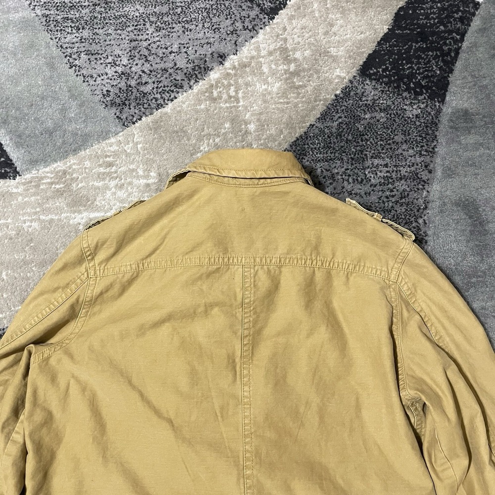 American Eagle Outfitters Chore Jacket Men XL Brown Bomber Work Heavy Coat - Picture 10 of 16